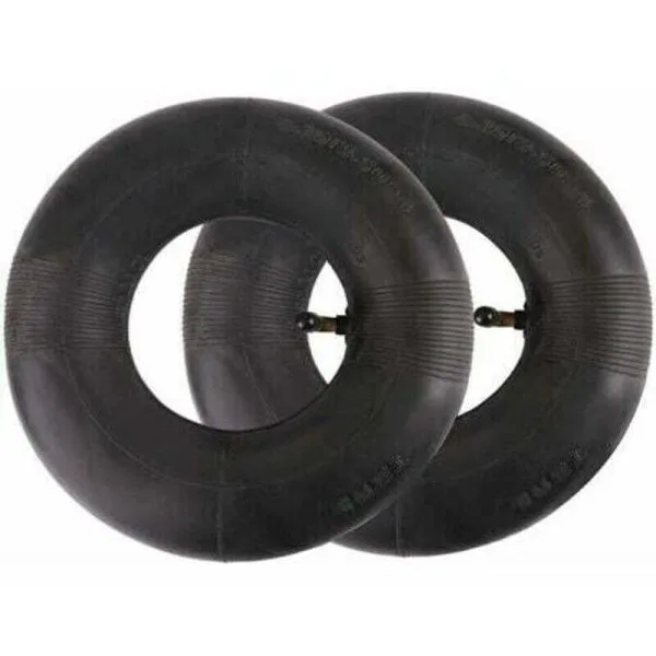 Pieces 4.10/3.50-4 Inner Tube with Valve Stem for Wheelbarrow Lawn Mower Stroller Generator Garden Cart.., Made of Rubbe